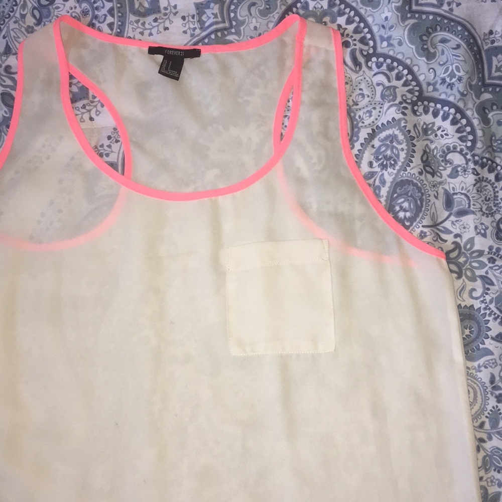 FOREVER 21 Sheer Top